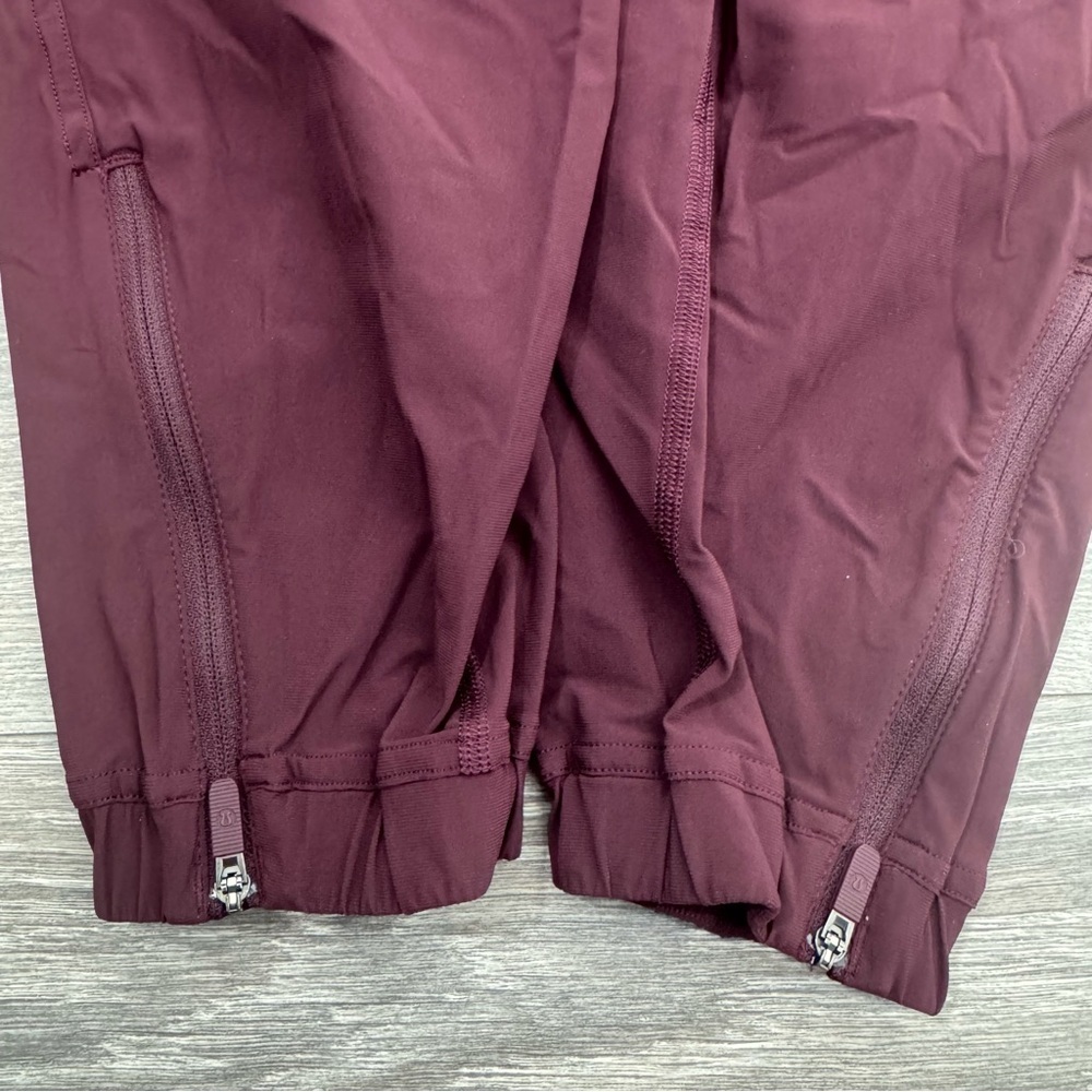 Lululemon Adapted State Jogger Cassis Size 4 High Rise Tapered Athletic - Picture 7 of 12